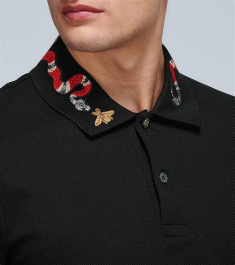 gucci jacket snake|gucci polo snake collar.